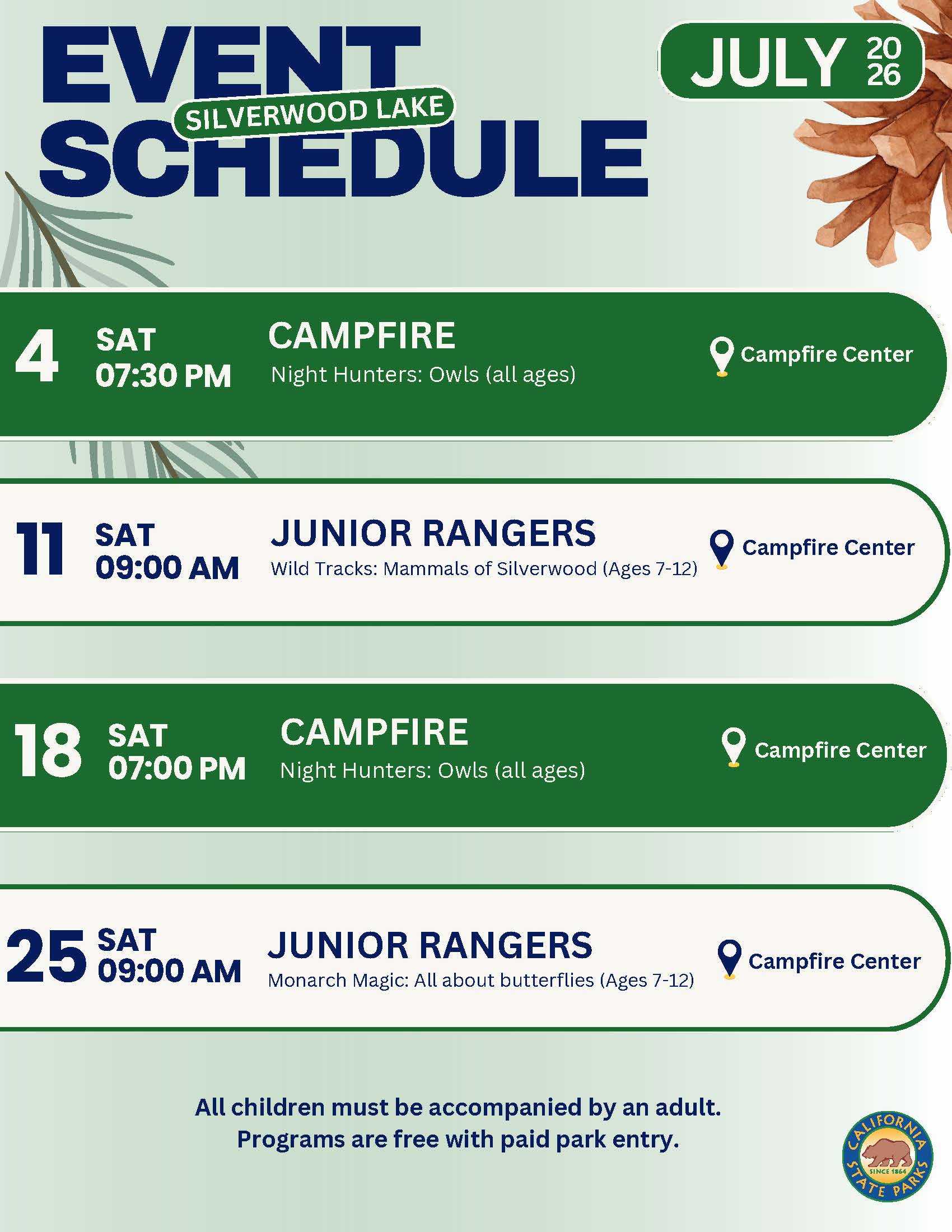 July Calendar